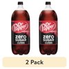 (2 pack) Dr Pepper Zero Sugar Cherry Cola Soda Pop, 2 L, Bottle