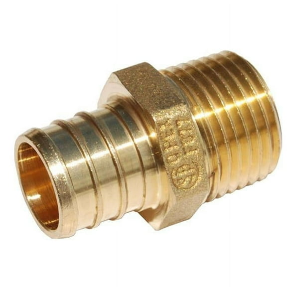 Cash Acme UC118LF Thread Adapter 0.375 x 0.5 in. Mnpt Bulk