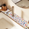 thumbnail image 2 of Yayeee Faucet Mat for Kitchen Sink 30" Diatomite Long Splash Guard Pad, Simple Shapes, 2 Pack, 2 of 7