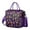 Purple, variant on Geometric Plaid Leakproof Lunch Box - Thermal Insulated Cooler Bag for Fitness Lovers, Parents & Travelers