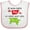 White and Pink, variant on Inktastic If Mom Says No, My Great Aunt Says Yes Boys or Girls Baby Bib