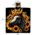 thumbnail image 2 of Unicorn Canvas Picnic Blanket Outdoor Waterproof Sand Proof Mat for Camping Hiking Beach Travel - Large Size Family Friendly Design, 2 of 6