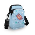 thumbnail image 2 of HELLHERO Adjustable Strap Women Shoulder Bag Men, Women Otter Pattern Polyester Casual Travel 4.33x1.97x7.09 Leakproof, 2 of 5