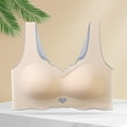 thumbnail image 2 of Seductiva Sports Bras for Women Comfort Bra Everyday Bra V Neck Soft Lightweight Womens Basic Bra Push Up Comfort Soft No Underwire 1PC, 2 of 5
