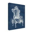 thumbnail image 2 of Trademark Fine Art 'Antique Chair Blueprint II' Canvas Art by Vision Studio, 2 of 3