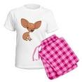 thumbnail image 5 of CafePress - Grumpy Chihuahua Pajamas - Women's Short Sleeve Print T-Shirt and Pants Light Cotton Pajama Set, 5 of 7