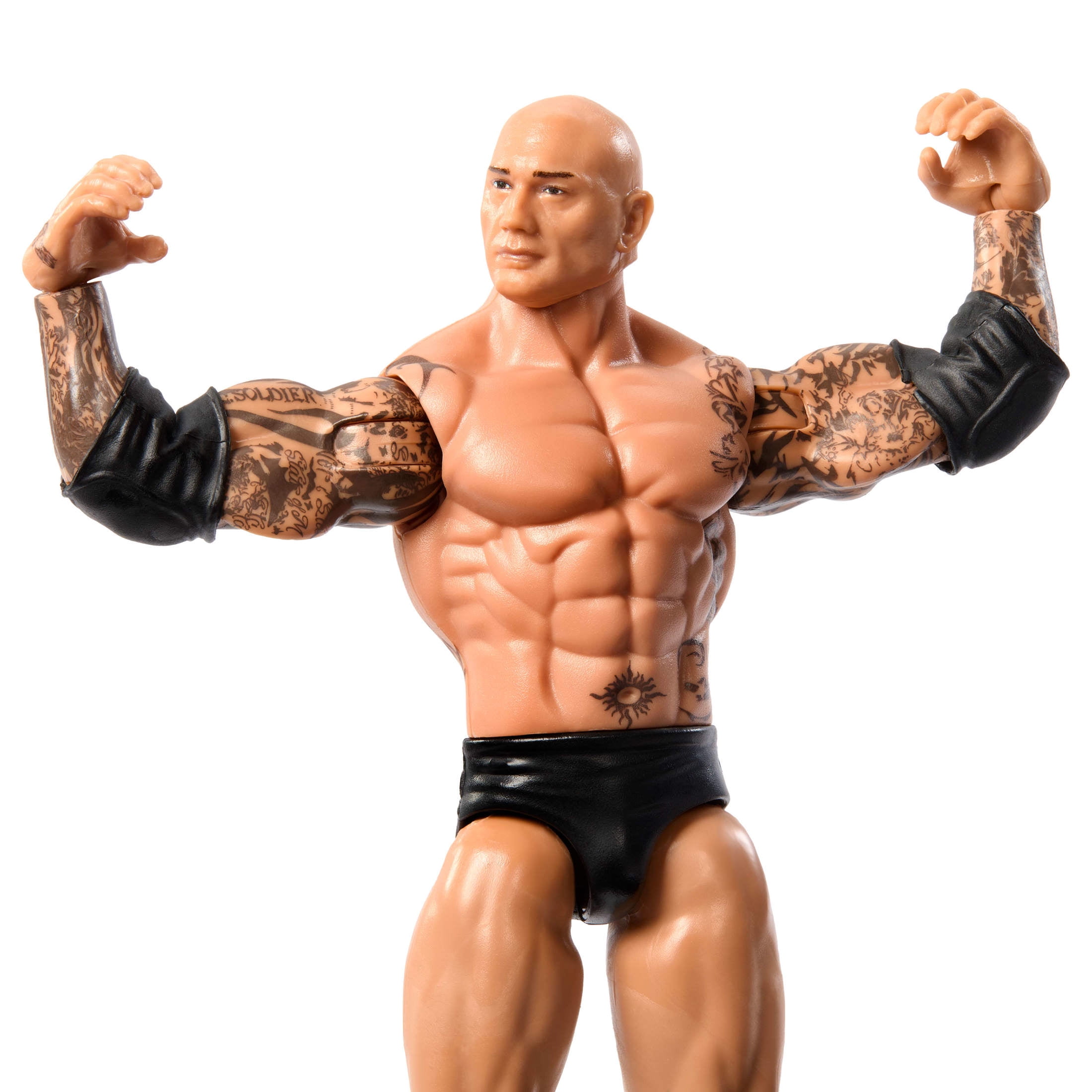 WWE Batista Action Figure, Main Event Series #152 6-inch Collectible Superstar with Articulation