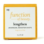 Function of Beauty Straight Hair Shampoo & Conditioner Set with Strengthen and Lengthen Boosters, 11 fl oz, 2 Pack