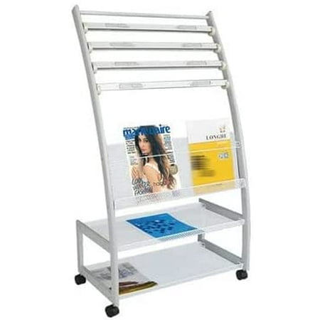 Magazine Rack Floor-Standing Newspaper Folder Rack Newspaper Rack ...