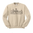 thumbnail image 1 of Skyline Arlington Virginia Sweatshirt Unisex Medium Sand, 1 of 5