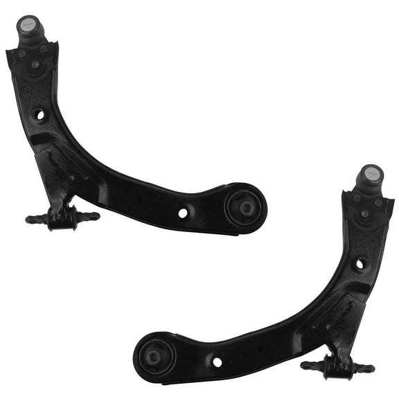 TRQ Front Lower Control Arms w/ Ball Joints Pair Set for Cobalt G5 Ion w/ FE1 PSA62374