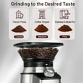thumbnail image 2 of Secura Conical Burr 12-Cup Stainless Steel Electric Coffee 17 Precise Grind Settings, 2 of 7