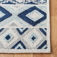 thumbnail image 3 of SAFAVIEH Roslyn Lena Geometric Area Rug, Blue/White, 4' x 6', 3 of 7