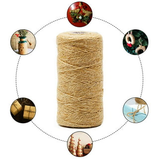 EXCEART 2pcs Craft Twine Vintage Decor Nativity Accessories Natural Twine  Natural Rope Nativity Crafts Twine for Crafts Jute Twine for Hand Decor