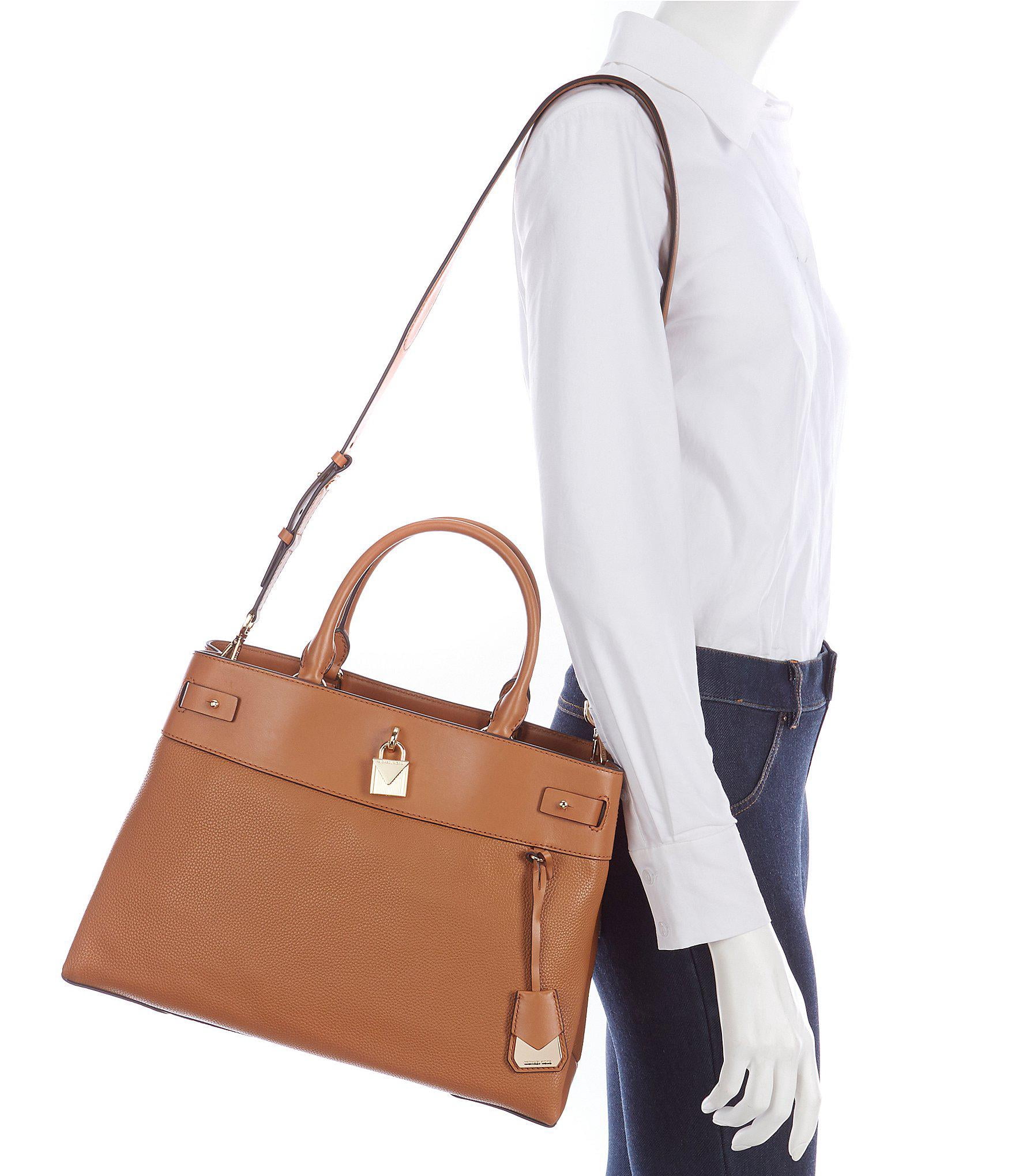 Michael Kors Grayson Leather Satchel - Mulberry - 30F7GGYS3L-666 