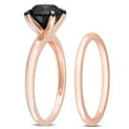thumbnail image 3 of Everly Women's Diamond 14k Rose Gold Bridal Set, 3 of 7