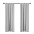 thumbnail image 7 of Kotton Culture 100% Blackout Curtain for Traverse Rod Tab Top Curtains Thermal Insulated Room Darkening Window Treatment Panels for Bedroom, Living Room (1 Panel, 70x120, Silver), 7 of 7