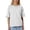 /c13White84, variant on WEIGFI Women'S Tshirts Loose Fit Workout Tops Yoga Running Crew Neck Short Sleeve Lightweight Clothes Solid Color Trendy Cozy Beach Everyday Wear,Black,L