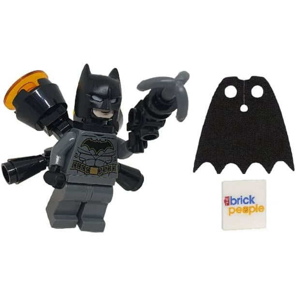 LEGO Superheroes: Batman Minifig with Rocket Pack and Grappling Hook Gun -  