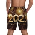 thumbnail image 2 of Lsque Mens Swim Trunks Happy New Year 2025 B Pattern - Bathing Suit Compression Liner - Beach Swim Shorts Swimwear - (S-3XL) - Stretch Quick Dry -Medium, 2 of 9