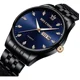 thumbnail image 2 of Reloj Acero Inoxidable Brillantes Fechador Contra Agua Bs Correa Negro, 2 of 8