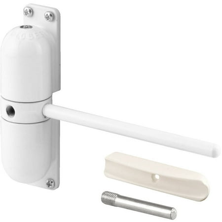 Prime Line Kc10hd 4 1 4 White Diecast Safety Spring Door Closer