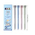 thumbnail image 2 of Erasable Pens for Students, Fast Dry Black Ink, Cute Bear Design, Smudge-Free Writing and Note Taking, 4 Pack, 2 of 7