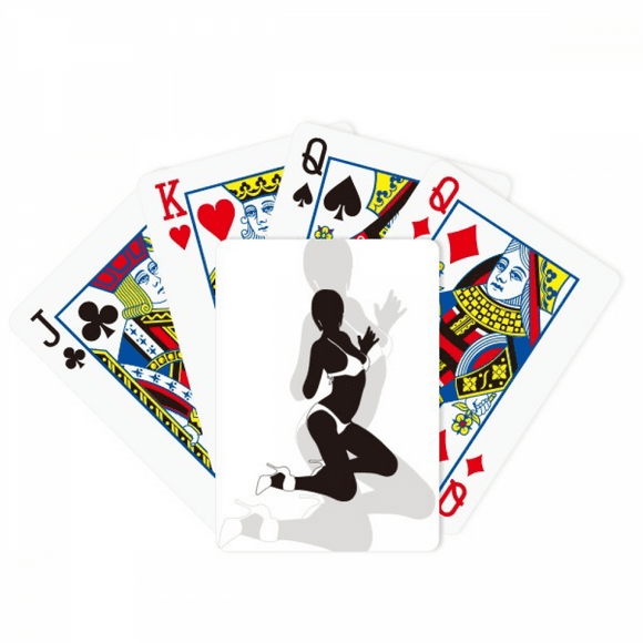 Hot Women Kneel Bikini Gal Poker Playing Magic Card Fun Board Game