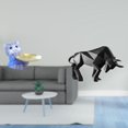 thumbnail image 2 of Bandeja de resina con forma de oso y gato, estatua de toro, llavero elaborado con resina para organizar llaves y artículos pequeños, adecuado para la, 2 of 8