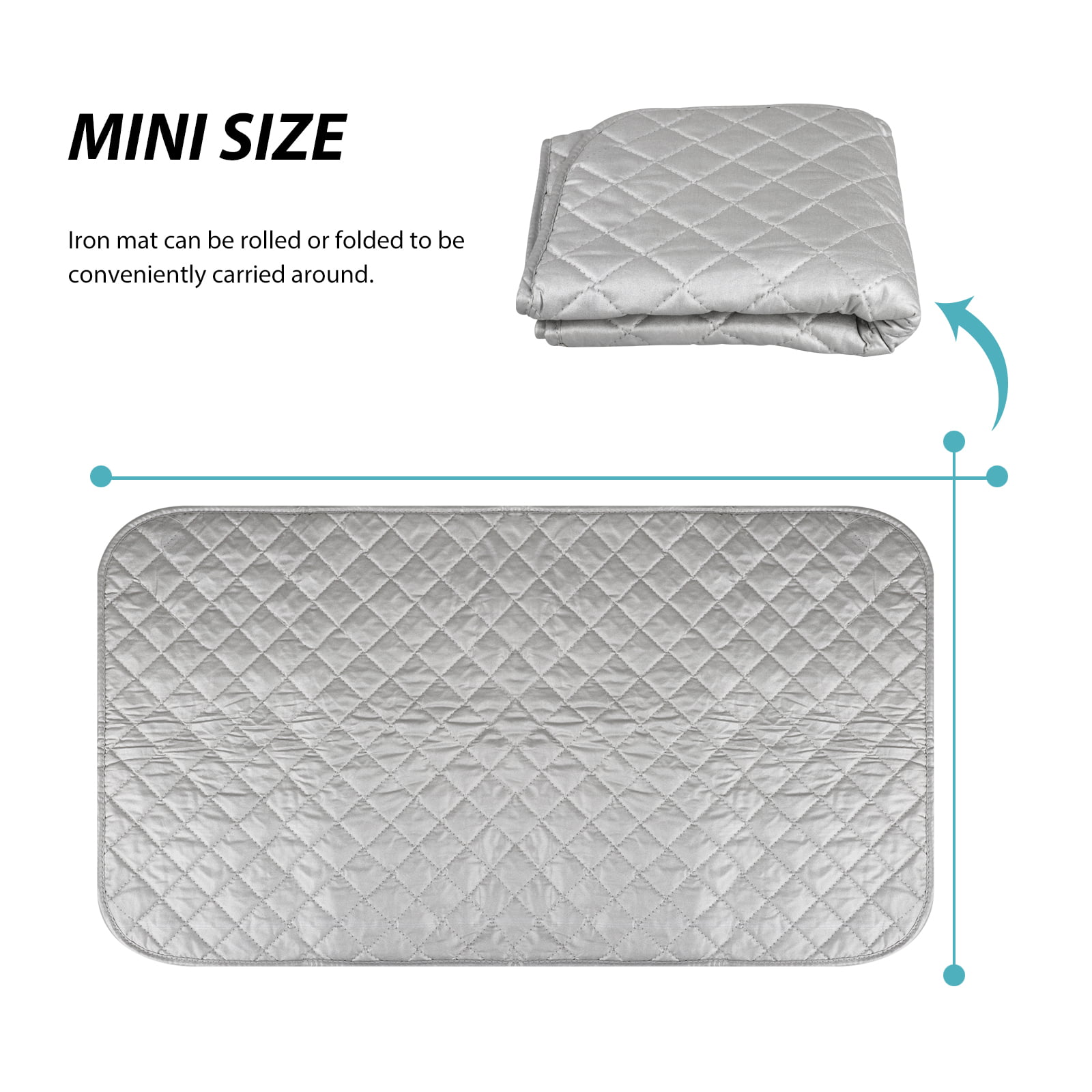 Airplanes Grey Ironing Mat for Table Top Portable Ironing Board  Cover Pad Blanket for Travel Washer Dryer Countertop : Home & Kitchen
