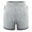 Gray#2, variant on SAYFUT Women's Performance Double layer Running Shorts Workout Sports Yoga Shorts Tights Pants
