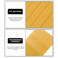 thumbnail image 3 of SHISUYAN Yellow Double Sided PVC Tape for Home Use Woodworking Craft 10pcs, 3 of 8