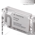 thumbnail image 3 of Portatarjetas de Negocios HeZone Acrílico Transparente con 6 Compartimentos y 3 Niveles, 3 of 7