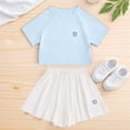 thumbnail image 6 of Ultrave Girls Athletic Set, Short Sleeve Tee & Shorts Casual Outfit, Lightweight Activewear for Girls, Summer Sets for 5-15Y, 6 of 6