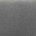 thumbnail image 4 of Baxton Studio Gala Tête de Lit Arquée en Bois Fini Gris Foncé et Brun Format Grand Lit, 4 of 7