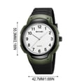 thumbnail image 3 of Quartz Digital Watch Alarm Stopwatch Luminous Sports Waterproof Wristwatch Multi Function Durable Shock Resistant Accurate Time, for School Study Running Hiking Camping Outdoor Sports Daily Use, 3 of 5