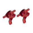 thumbnail image 3 of Gobelet de Direction avant en Alliage d'Aluminium pour 02 TT02 1/10 Rouge, 3 of 7