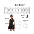 thumbnail image 2 of Tennis Dress for Women,Golf Dress with Built in Shorts with 4 Pockets for Sleeveless Athletic Workout Dress, 2 of 6