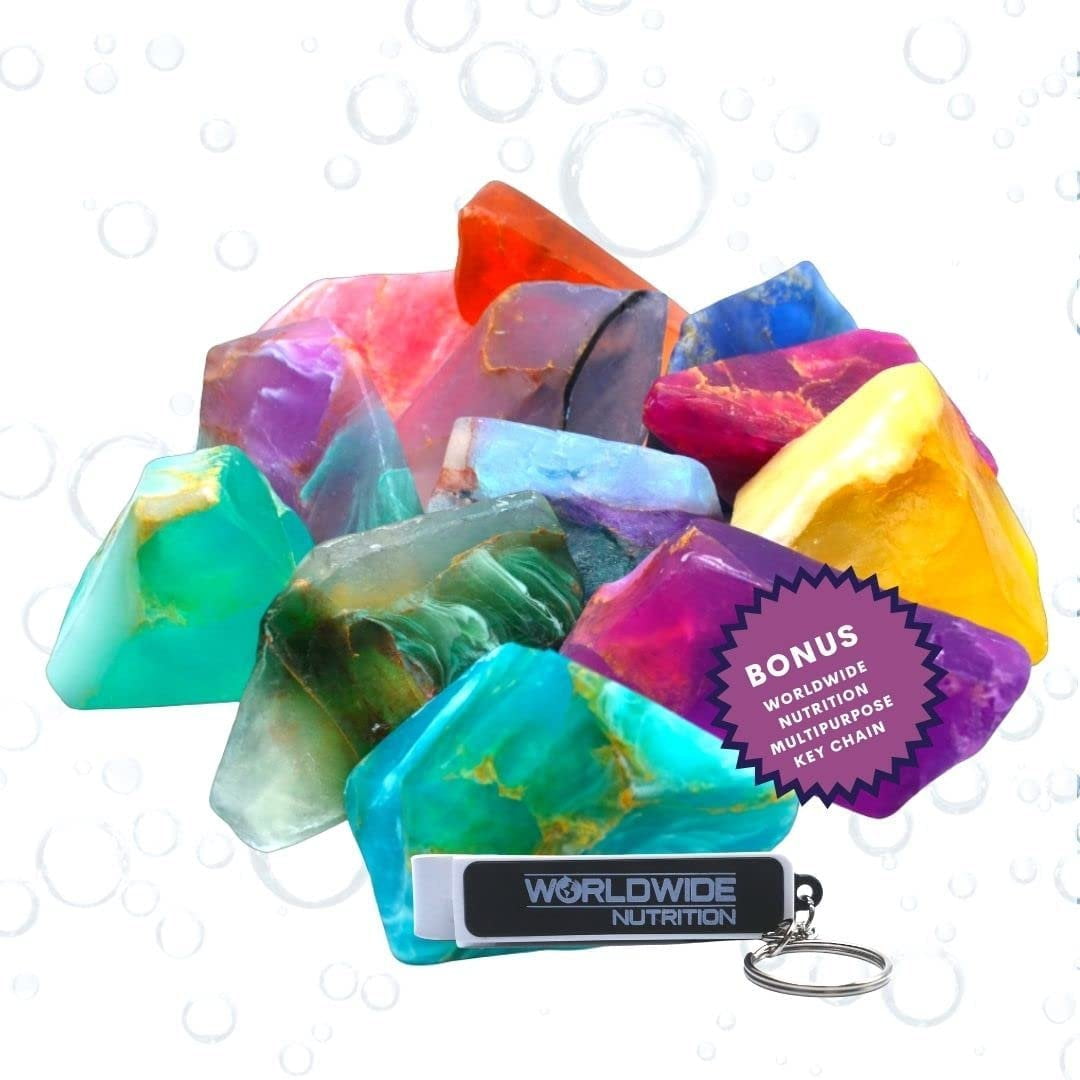 T.S. Pink TS Pink Soap Rocks Set, Palmstones, 12 Piece Random Variety ...