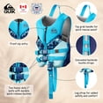 thumbnail image 6 of Quiksilver Child Life Jacket, US Coast Guard Approved PFD with Safety Strap, Boys 33 - 55 lbs, 6 of 7