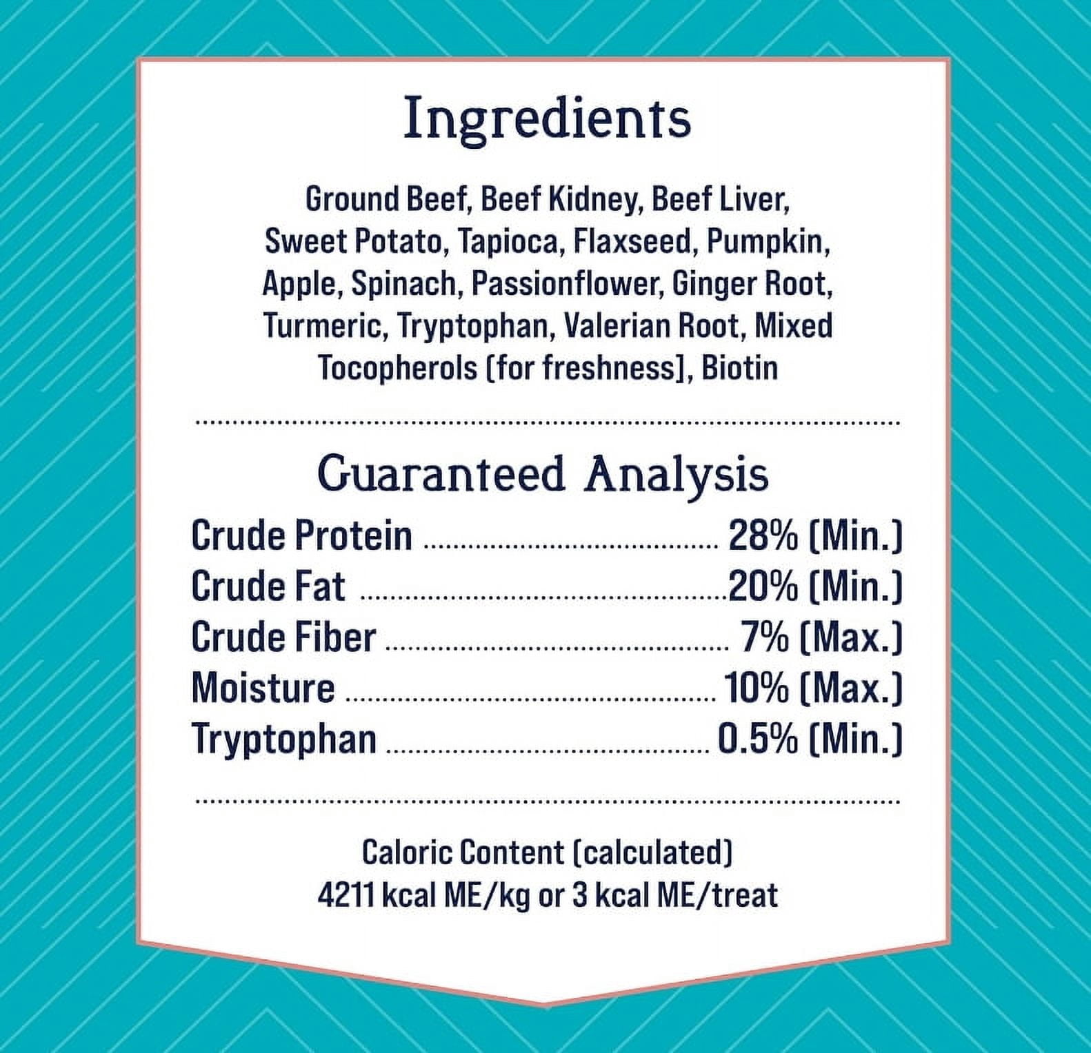 Stewart Zen Freeze Dried Beef and Pumpkin Treats with Passionflower [New Dog Supplies, Dog Meat and Jerky Treats, Dog Natural Treats, Stewart, Dog Supplies] 4 oz