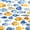 Blue Gold, variant on Castle Fairy Soft Watercolor Tropical Fish Twin Comforter Sets 2pcs,Gradient Scaled Aquatic Repeat Print Bedding Set,Blue Gold,Reversible,1 Comforter and 1 Pillowcase
