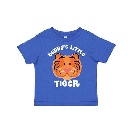 

Inktastic Daddys Little Tiger Jungle Animal Boys Gift Toddler Boy Girl T-Shirt
