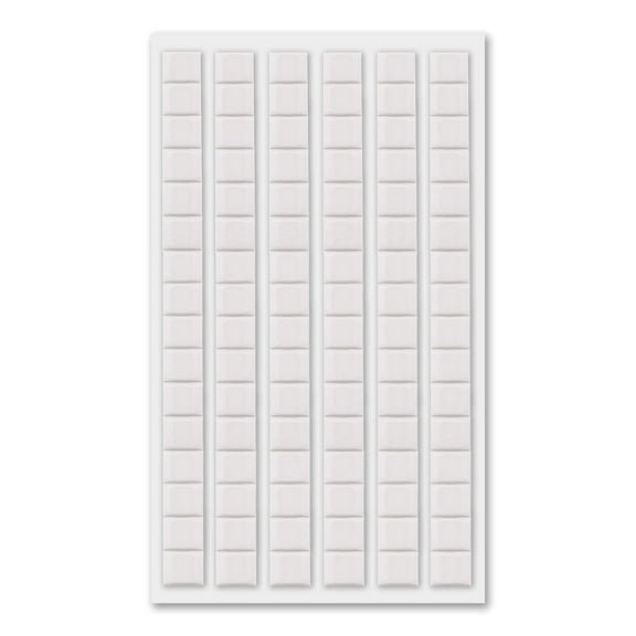 102 Pcs Adhesive Sticky Tack Putty, Wall No Damage Poster Putty, Non-Toxic,Removable & Reusable,White