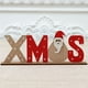 thumbnail image 5 of Letrero de chimenea decorativo de madera de Navidad, decoración artesanal de mesa para el hogar, decoración rústica de boda, figurita, suministros para mesa, hombre viejo sidaley HA008953-01B, 5 of 6