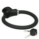 thumbnail image 4 of Mini candado de anillo para bicicleta, candado antirrobo para Cable de bicicleta, accesorio reflectante de aleación de zinc para bicicleta (negro mate) YUNYI BRAND  Deportes, 4 of 8