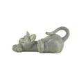 thumbnail image 4 of Whimsical Cat Smiling Garden Statue Decorate For Home Garden Yard, 4 of 6