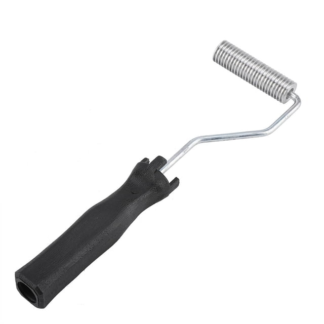 LYUMO Aluminium Alliage Fibre de Verre Rouleau de Stratification ABS Poignée pour GRP FRP Résine Travail, FRP Rouleau à Bulles, Rouleau de Stratification de Bulle en Fibre de Verre