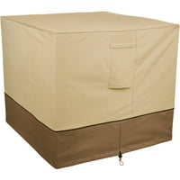 Classic Accessories Veranda Square Patio Air Conditioner Storage Cover, fits up to 34"L x 34"W