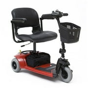 Pride Travel Pro 3-Wheel Travel Scooter, Red